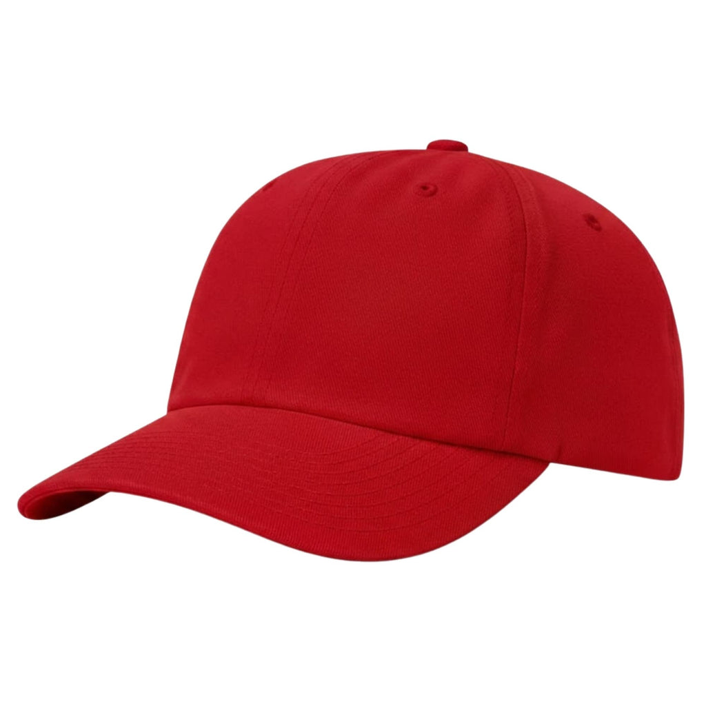 Premium Cotton Baseball Cap Dad Hat Men Women Deep Crown: Black