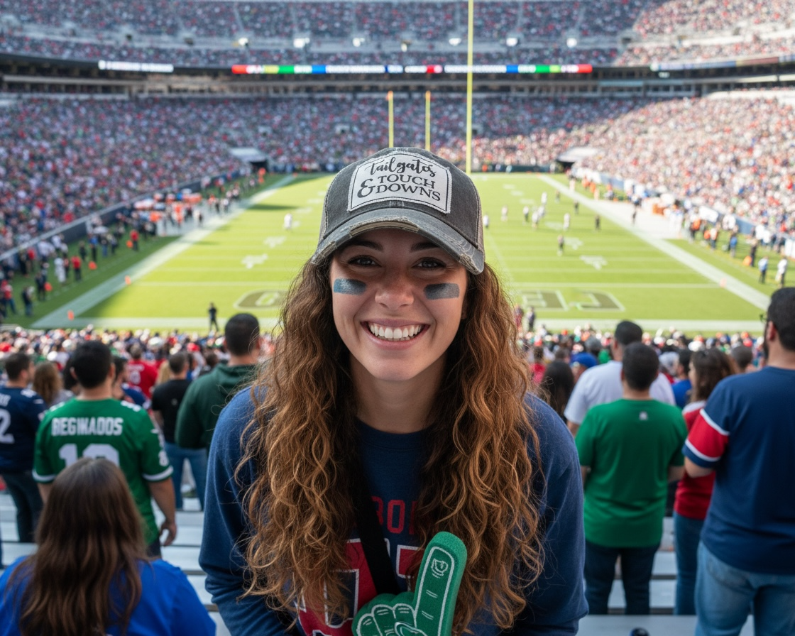 Tailgates & Touchdowns Trucker Hat Baseball Cap