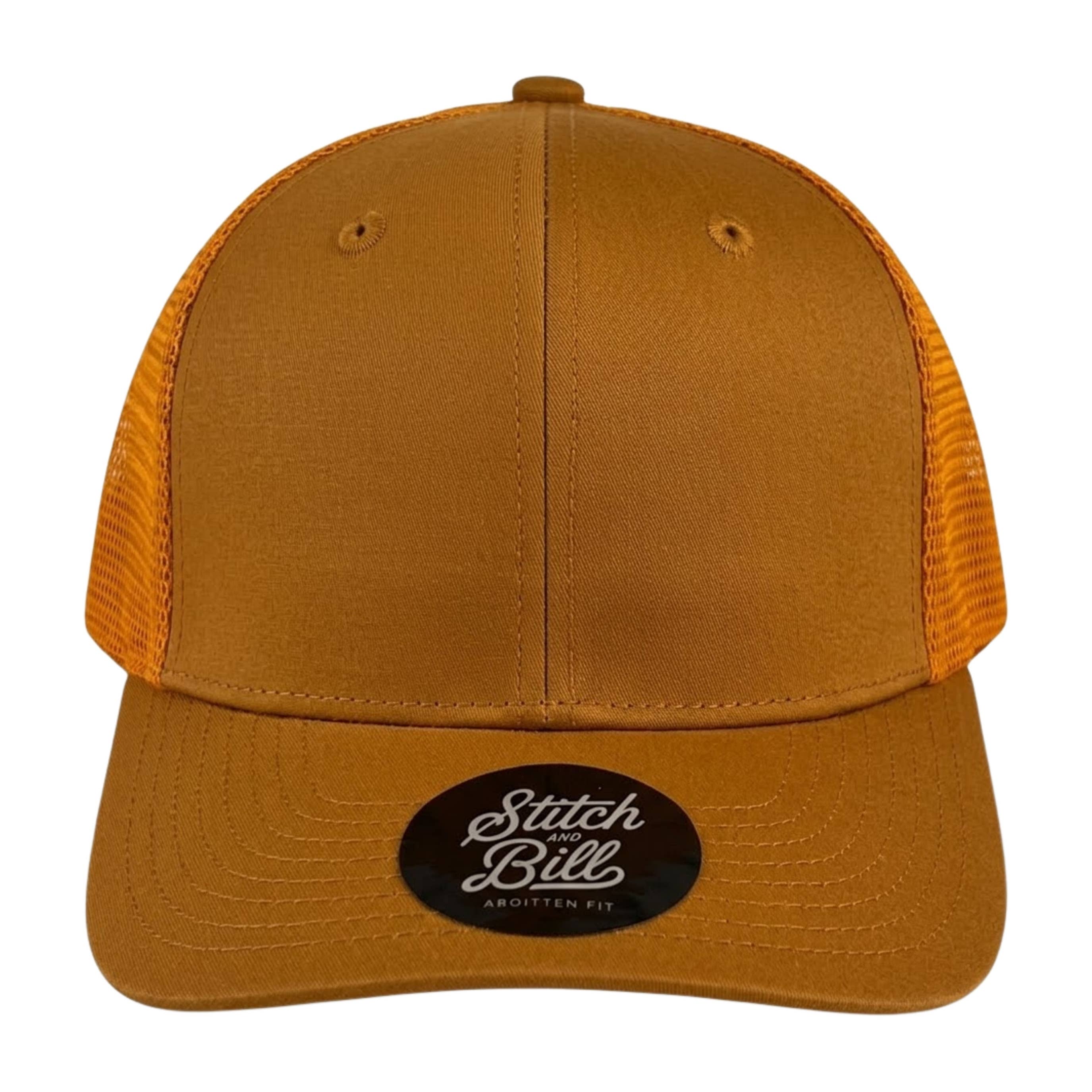 Trucker Adjustable Baseball Cap Premium Quality Men Women: Black-White