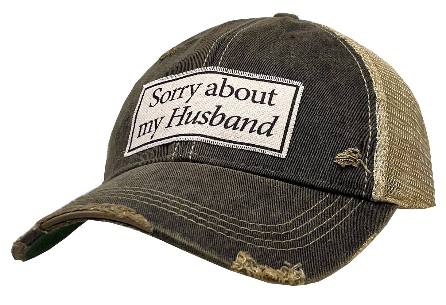 Sorry About My Husband Trucker Hat Baseball Cap