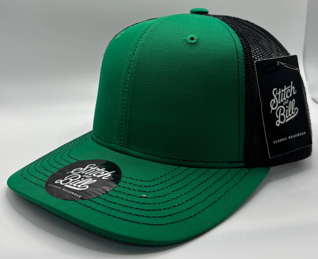 Trucker Adjustable Baseball Cap Premium Quality Men Women: Navy-White