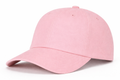 Premium Cotton Baseball Cap Dad Hat Men Women Deep Crown: Pink