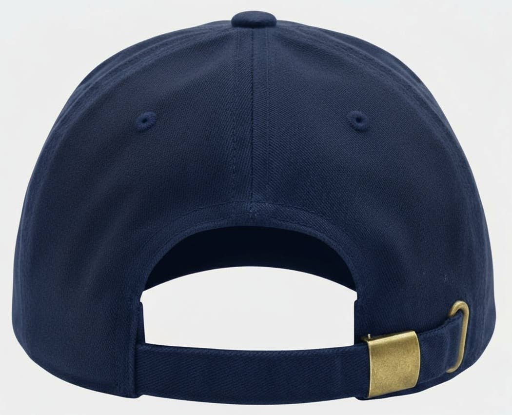 Premium Cotton Baseball Cap Dad Hat Men Women Deep Crown: Black