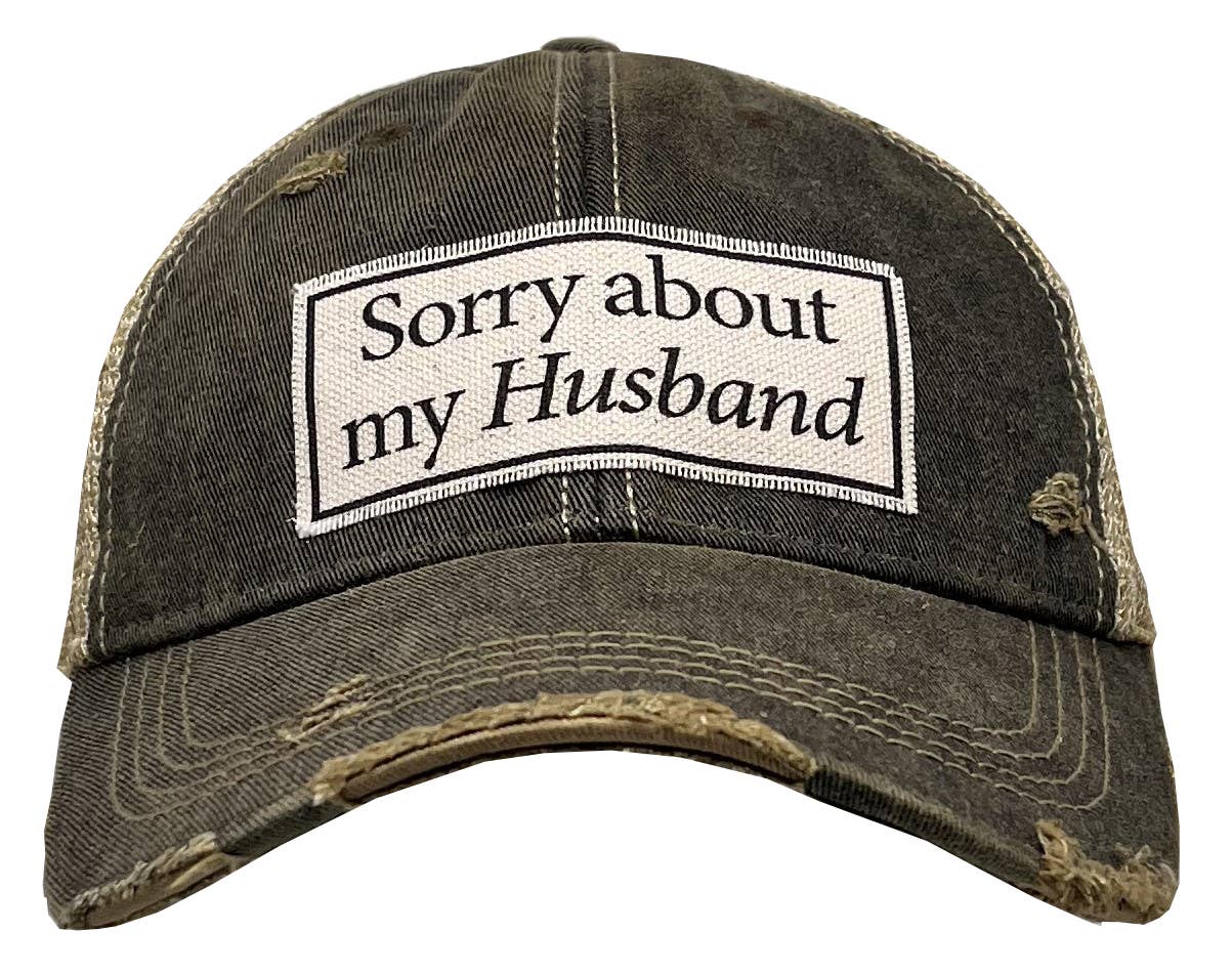 Sorry About My Husband Trucker Hat Baseball Cap